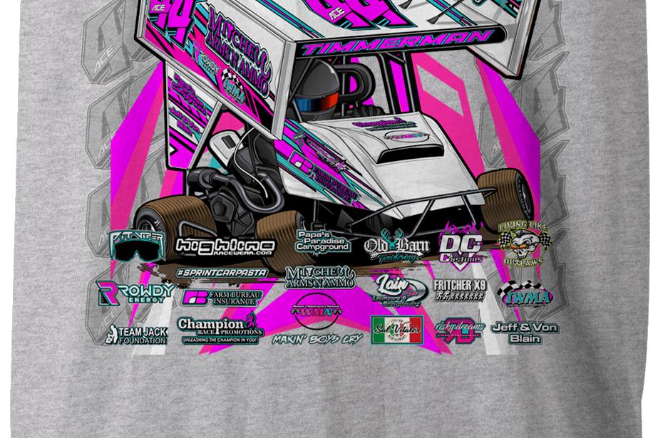 Adrianna Timmerman 2023 Tank Tops Black Acid Apparel