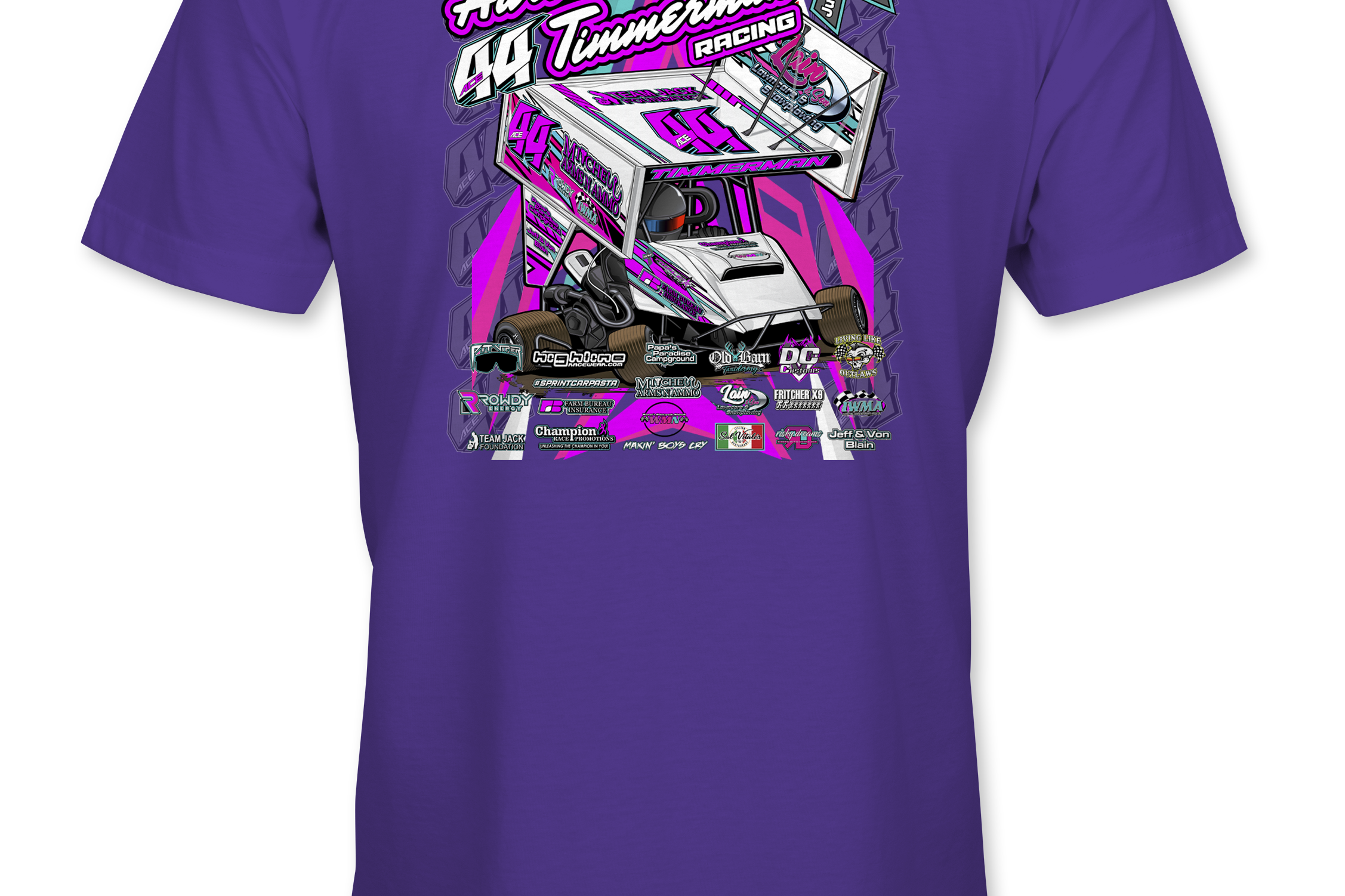 Adrianna Timmerman 2023 T-Shirts Black Acid Apparel
