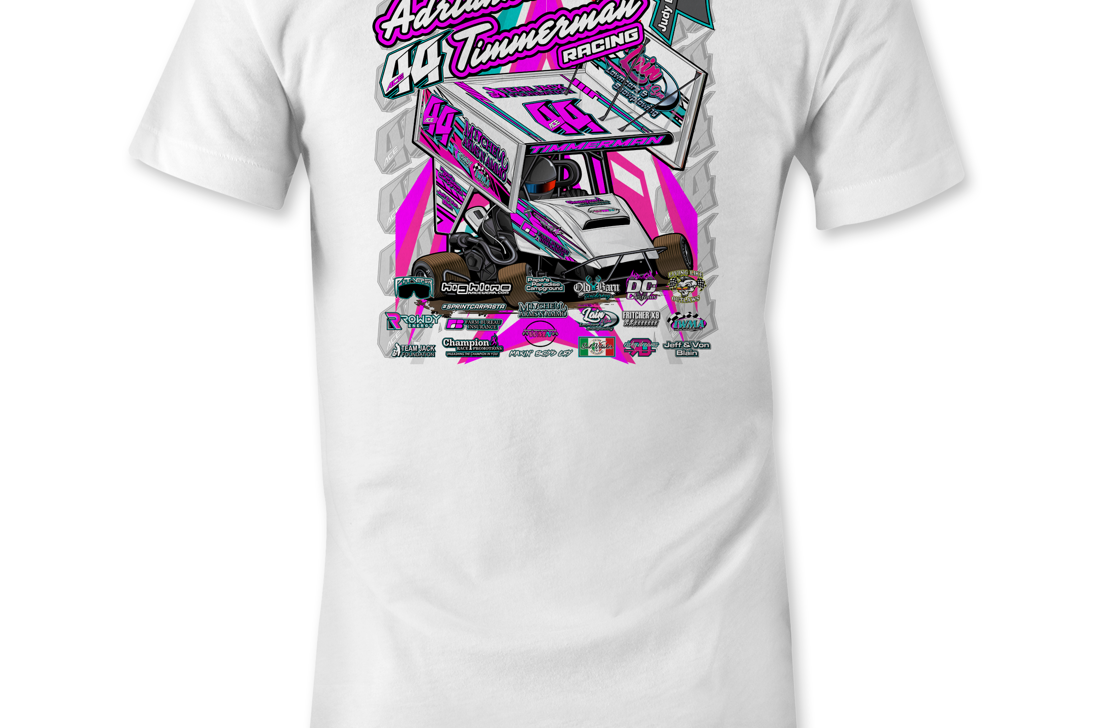 Adrianna Timmerman 2023 T-Shirts Black Acid Apparel