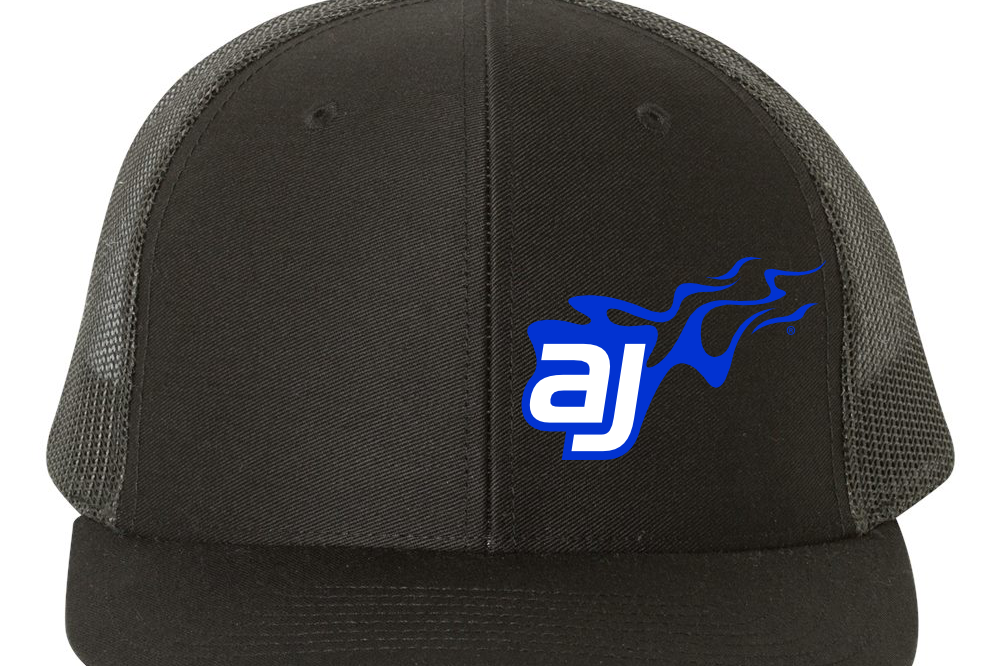 AJ Allmendinger Trucker Hats Black Acid Apparel