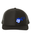 AJ Allmendinger Trucker Hats Black Acid Apparel