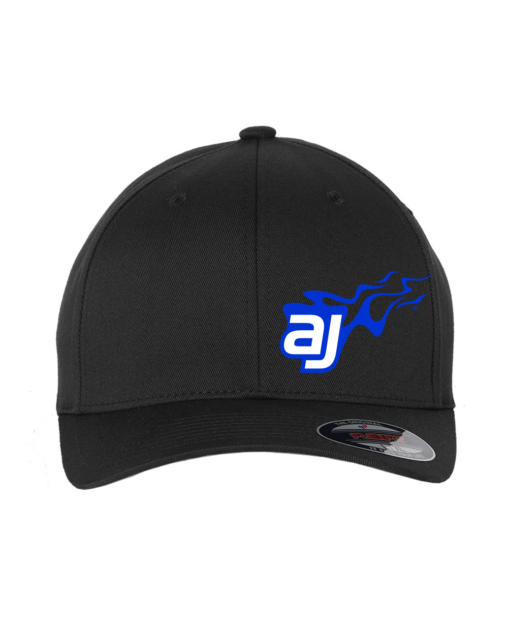AJ Allmendinger Flexfit Hats Black Acid Apparel