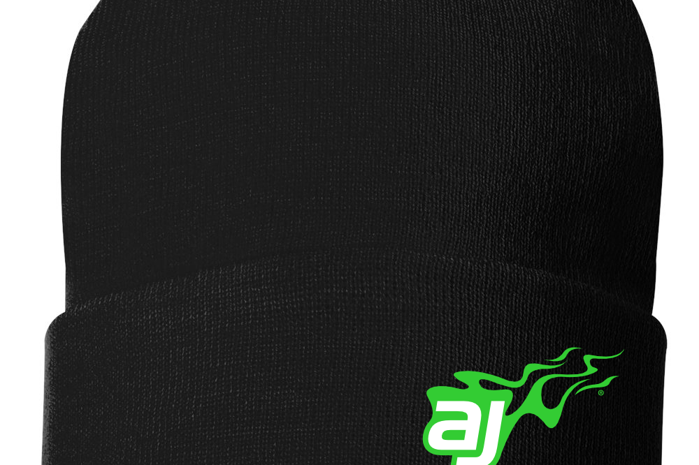 AJ Allmendinger Beanies Black Acid Apparel