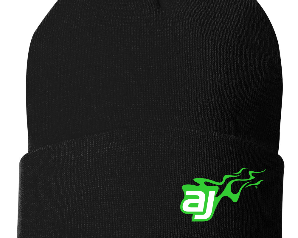 AJ Allmendinger Beanies Black Acid Apparel
