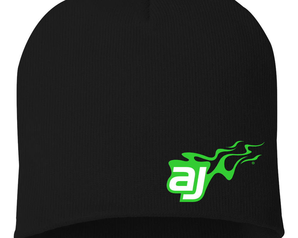 AJ Allmendinger Beanies Black Acid Apparel