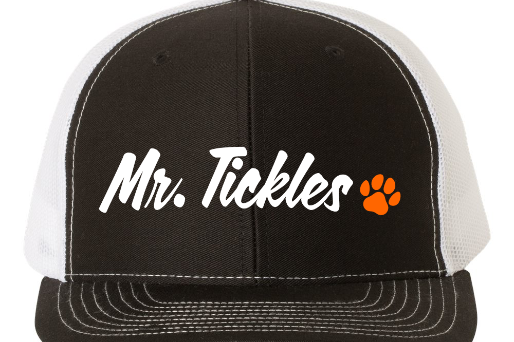 Mr. Tickles Trucker Hats Black Acid Apparel