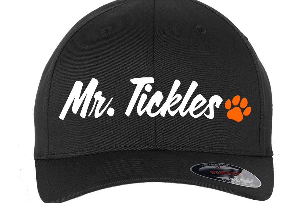 Mr. Tickles Flexfit Hats Black Acid Apparel