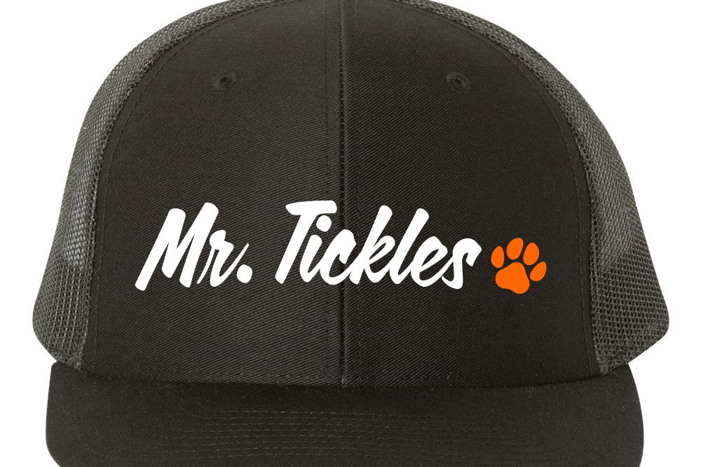 Mr. Tickles Trucker Hats Black Acid Apparel