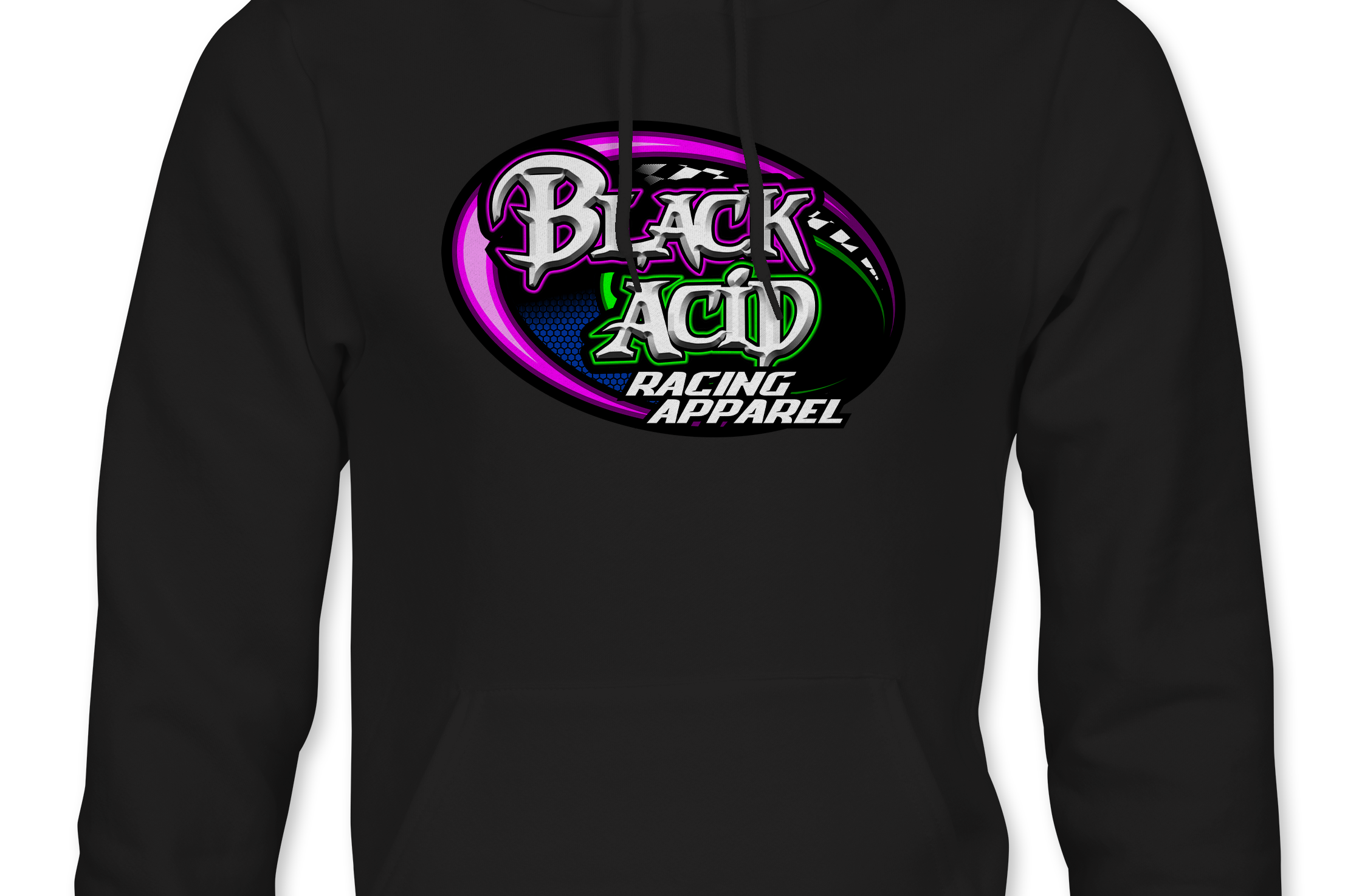 Black Acid Racing Apparel Hoodies Black Acid Apparel