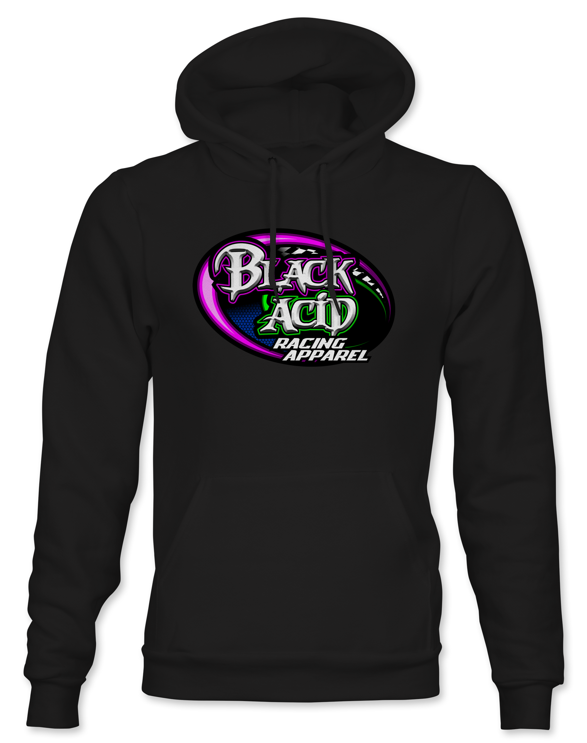 Black Acid Racing Apparel Hoodies