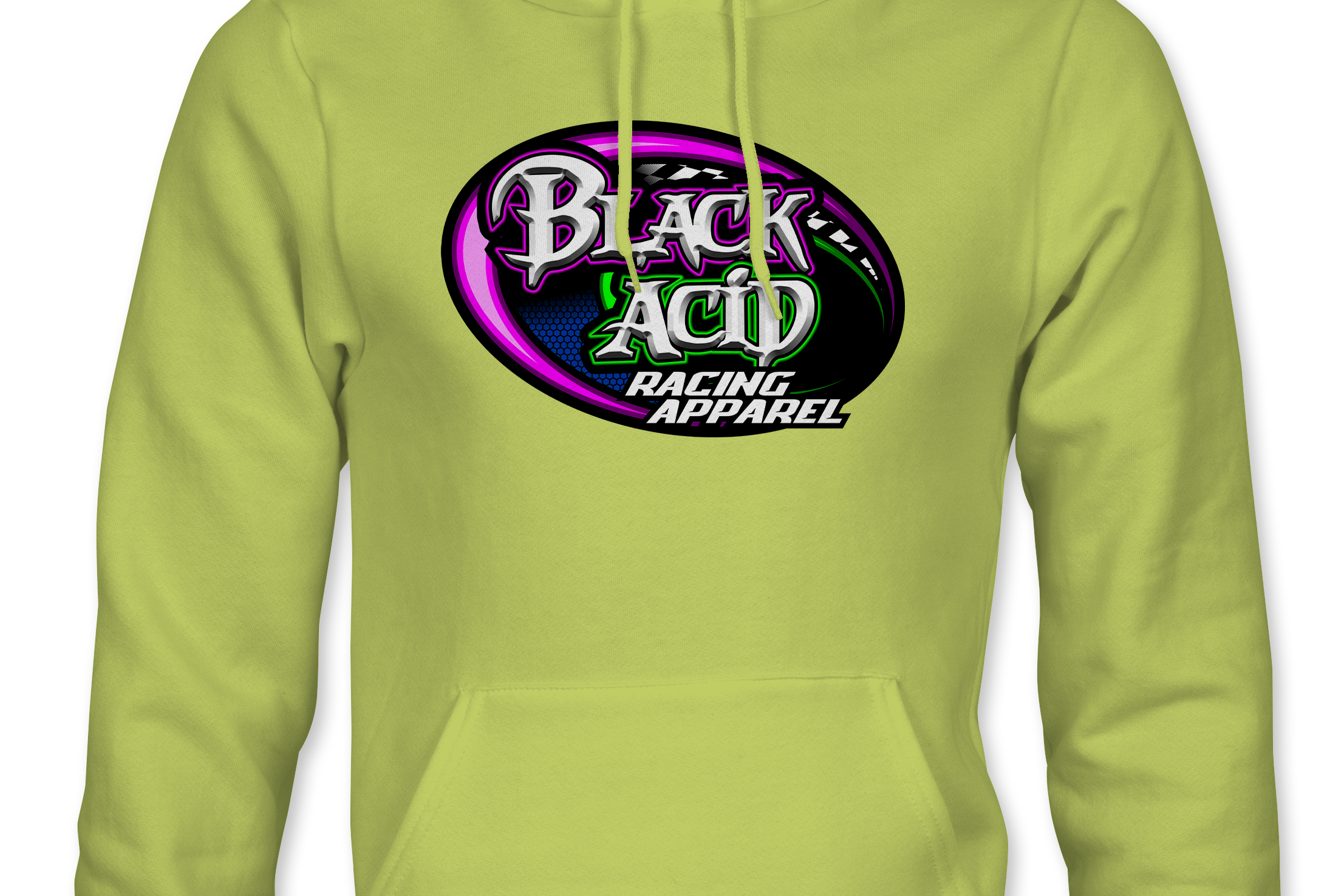 Black Acid Racing Apparel Hoodies Black Acid Apparel