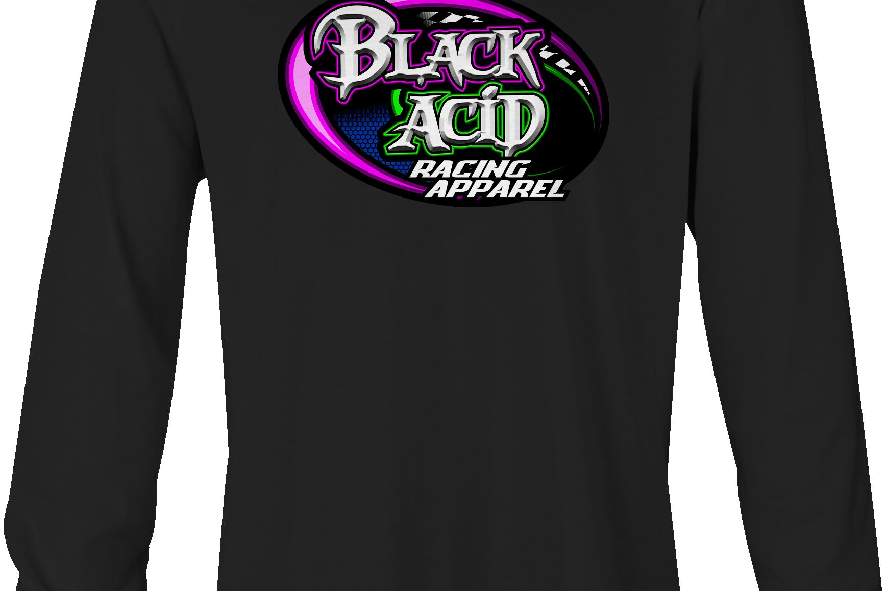Black Acid Racing Apparel Long Sleeves Black Acid Apparel