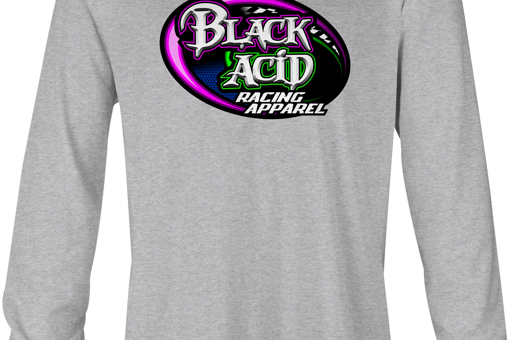 Black Acid Racing Apparel Long Sleeves Black Acid Apparel