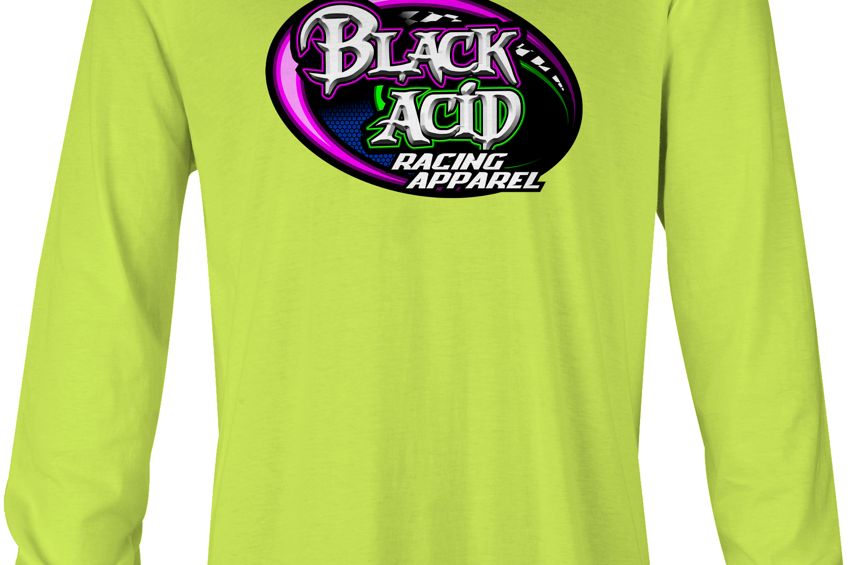 Black Acid Racing Apparel Long Sleeves Black Acid Apparel