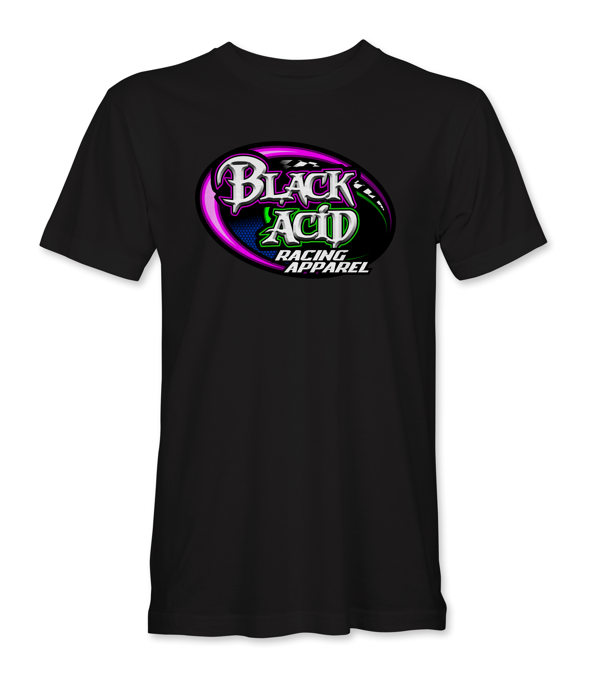 Black Acid Racing Apparel T-Shirts