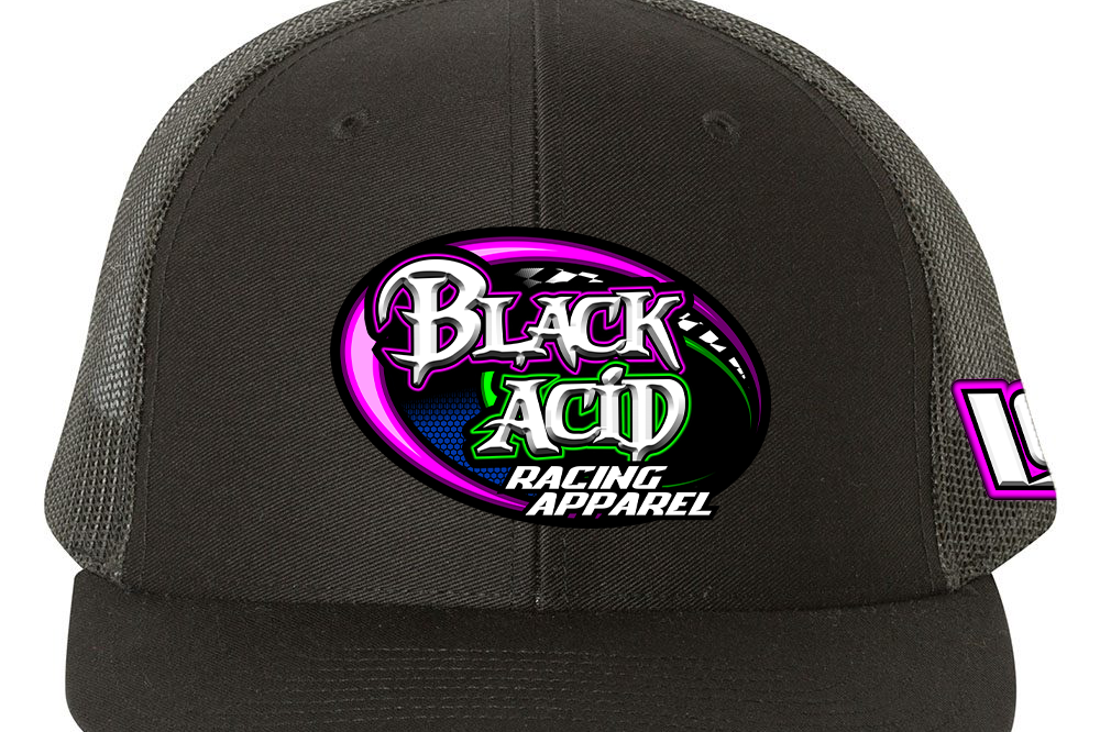 Black Acid Racing Apparel Hats Black Acid Apparel