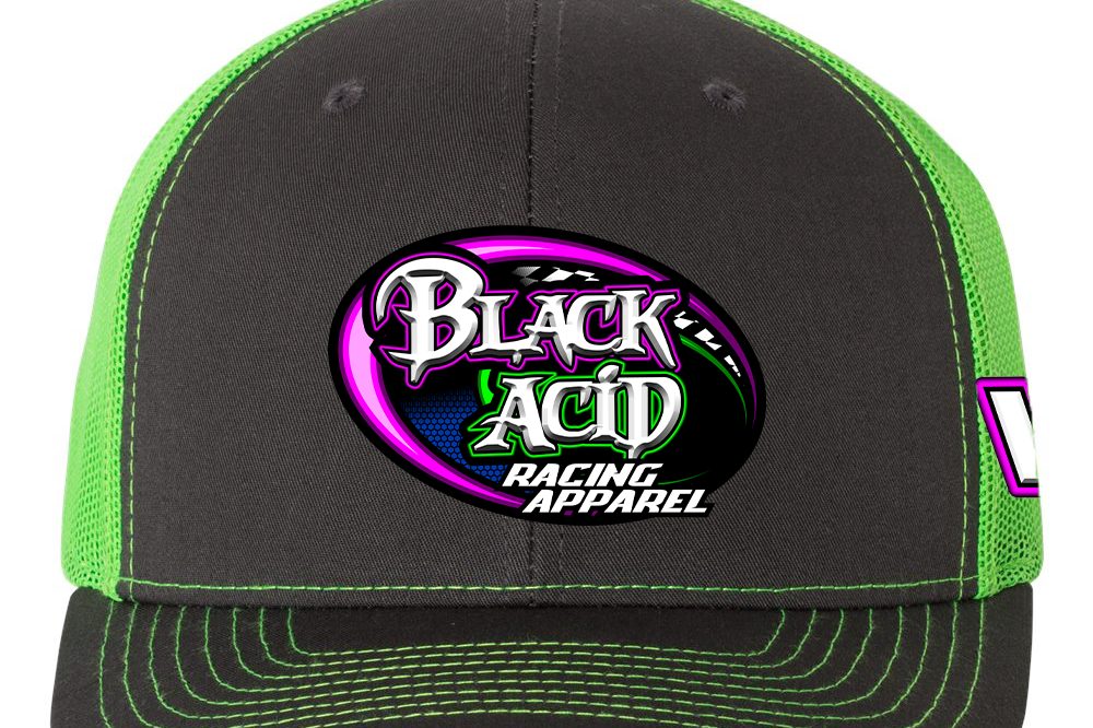 Black Acid Racing Apparel Hats Black Acid Apparel