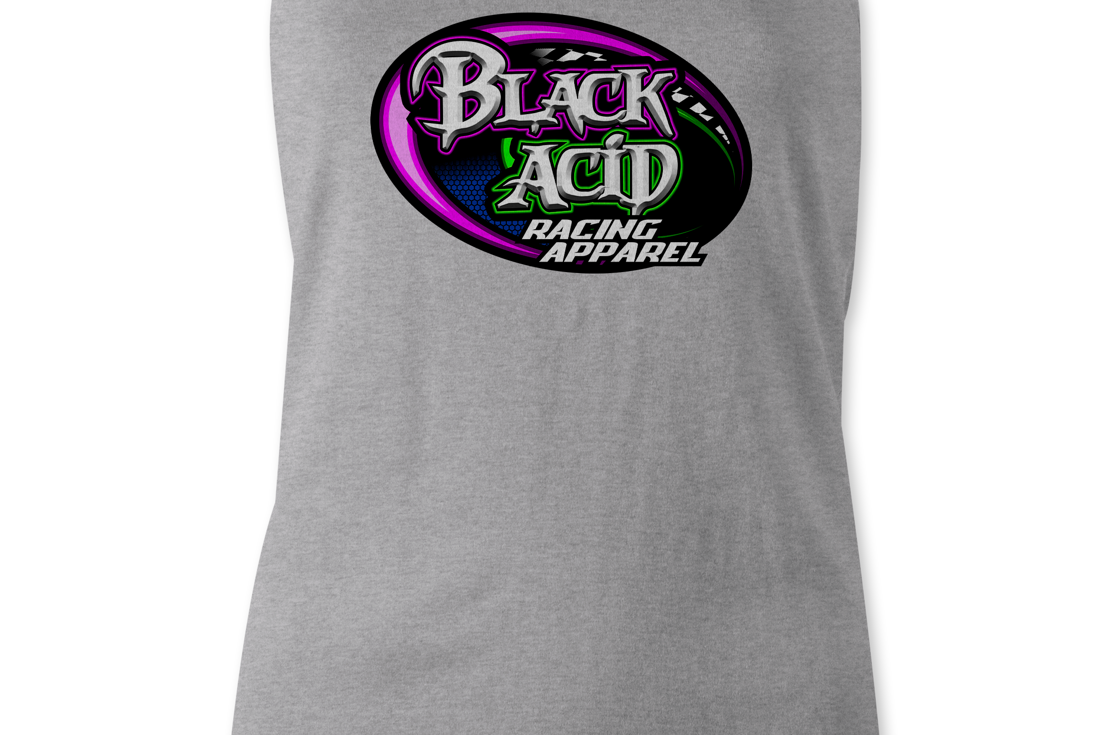 Black Acid Racing Apparel Tank Tops Black Acid Apparel