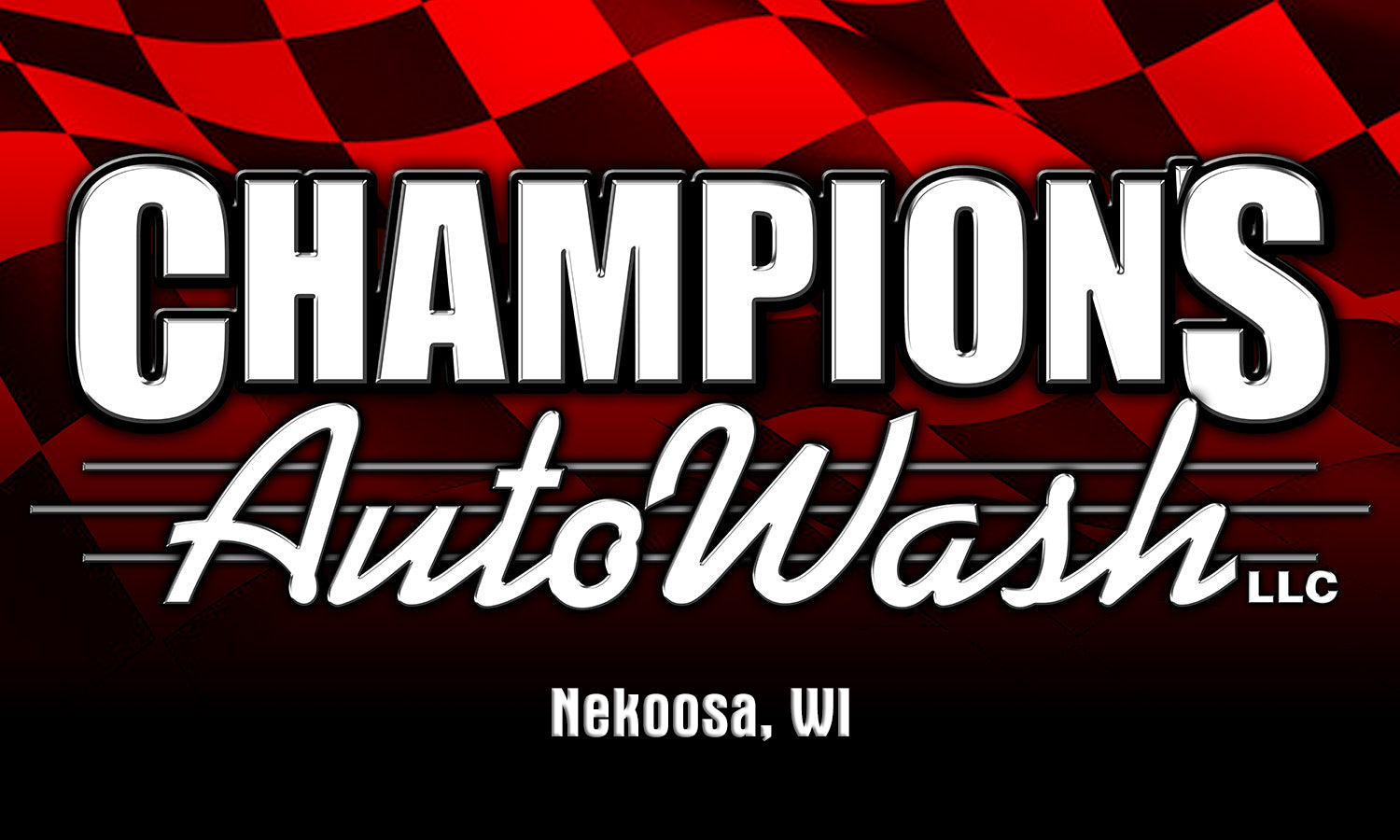 Champions Autowash Decals Black Acid Apparel