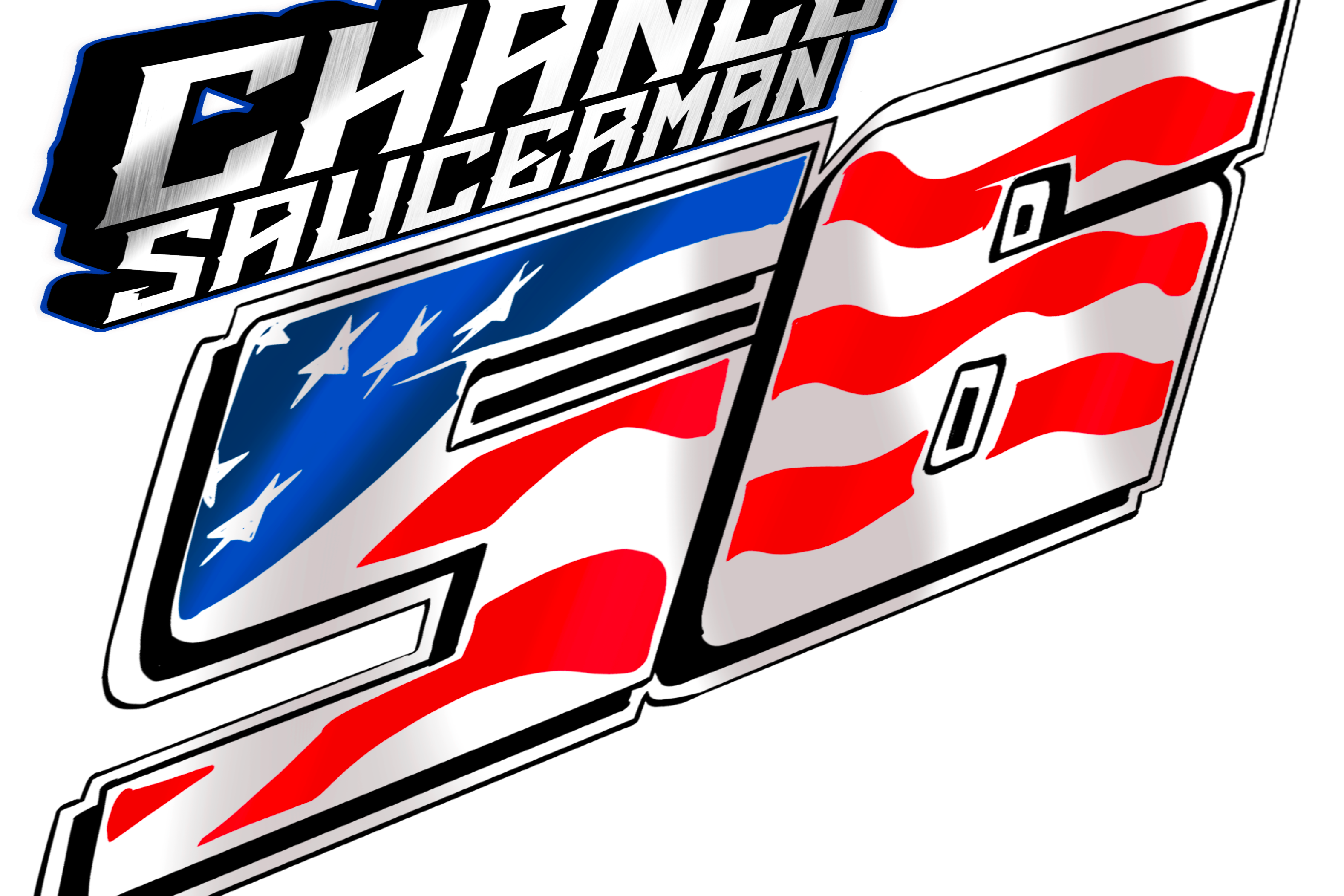 Chance Saucerman Decals Black Acid Apparel
