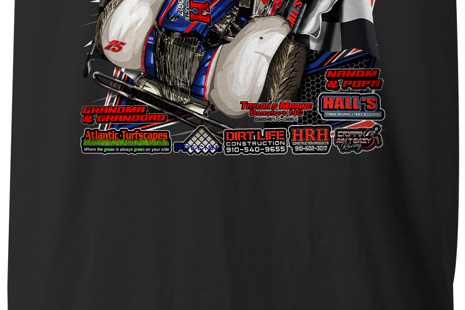 Chase Singletary Tank Tops Black Acid Apparel