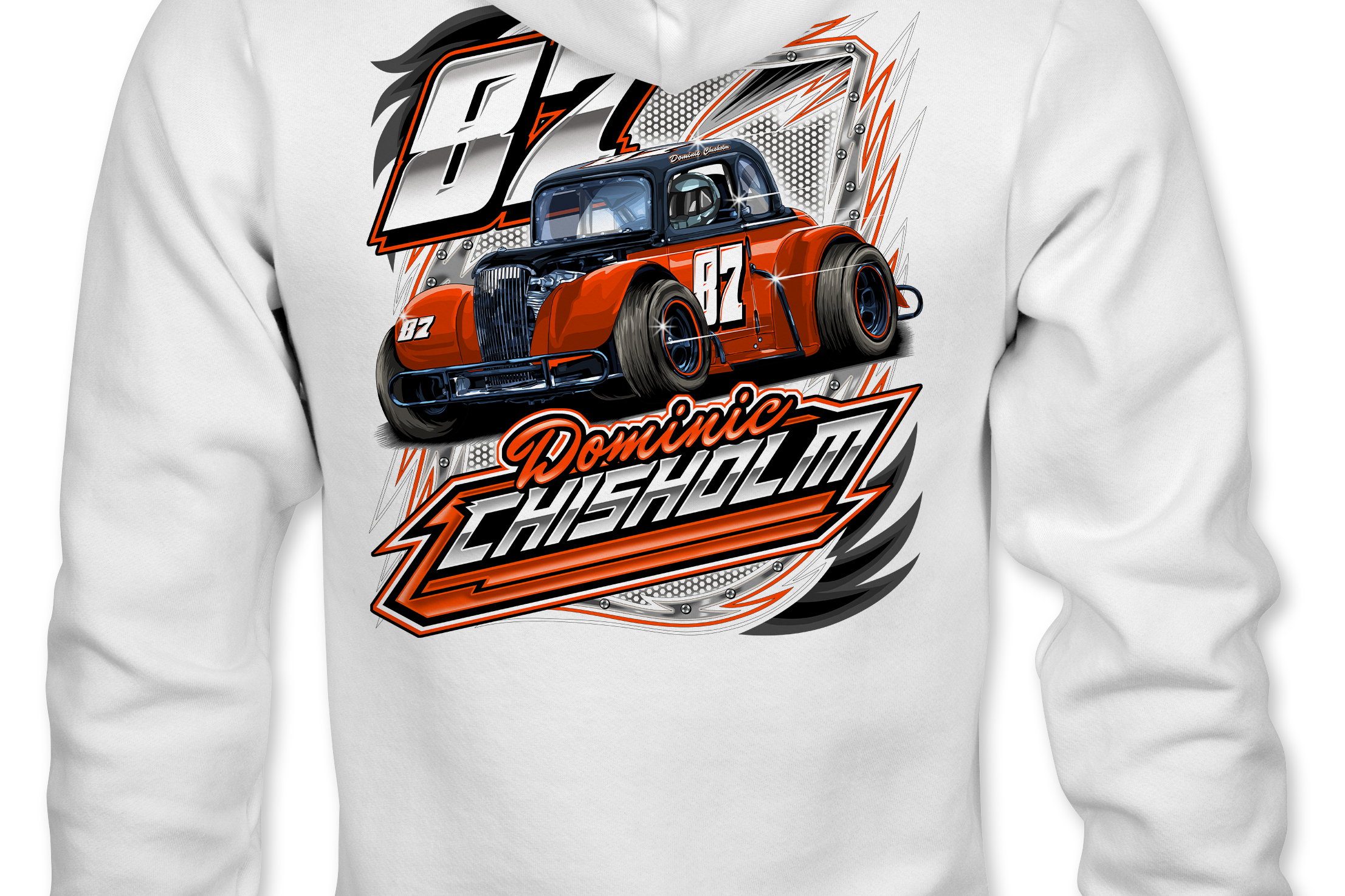 Dominic Chisholm Hoodies 2022 Black Acid Apparel