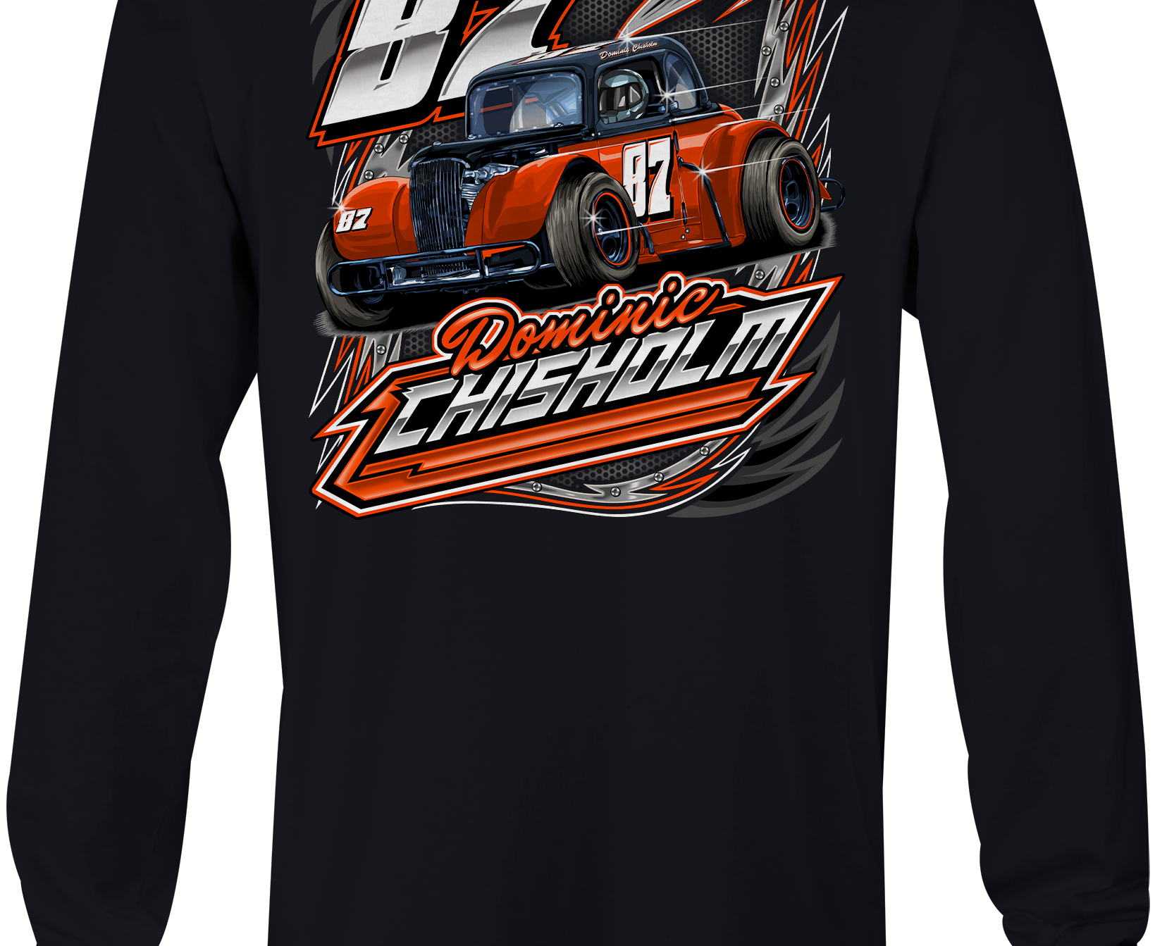 Dominic Chisholm Long Sleeves 2022 Black Acid Apparel