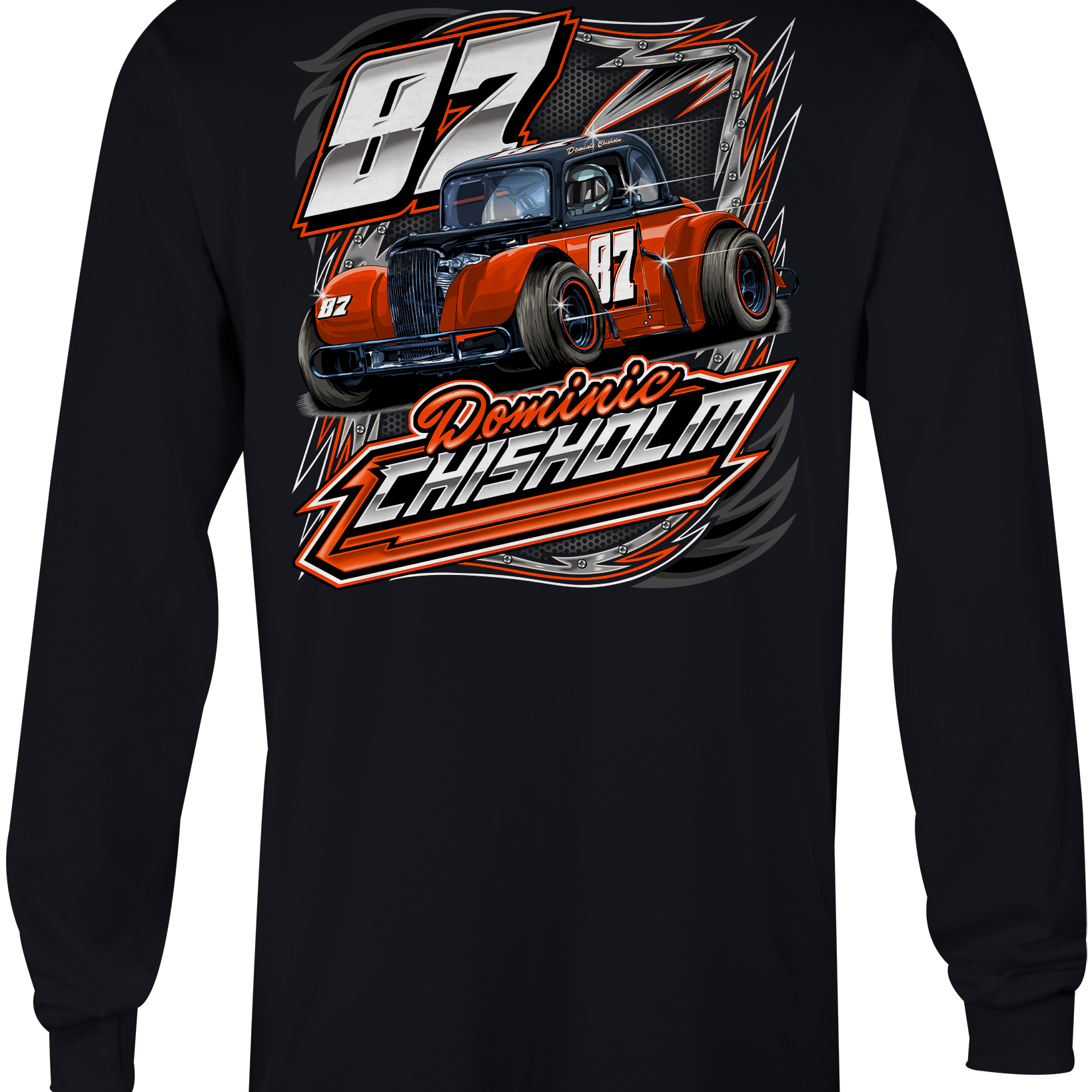 Dominic Chisholm Long Sleeves 2022 Black Acid Apparel