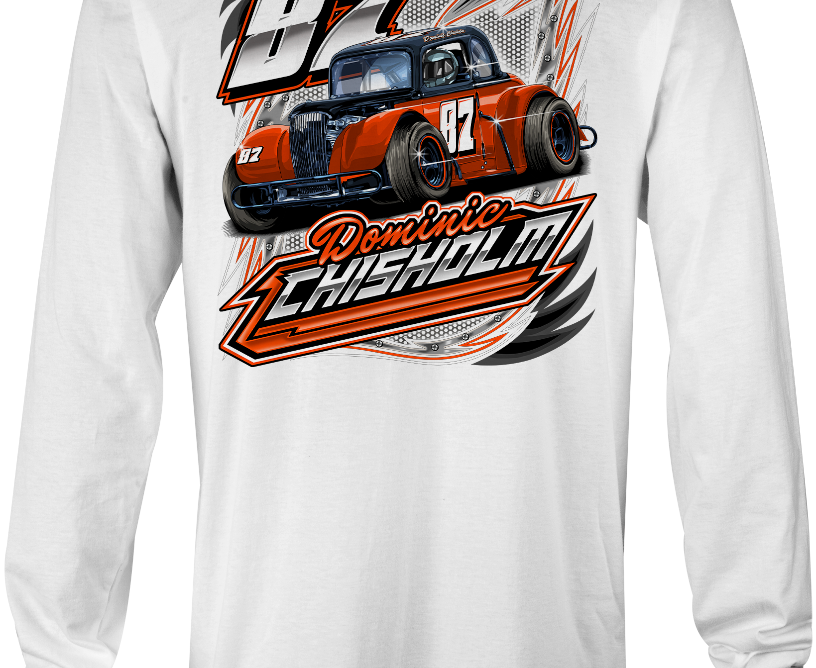 Dominic Chisholm Long Sleeves 2022 Black Acid Apparel