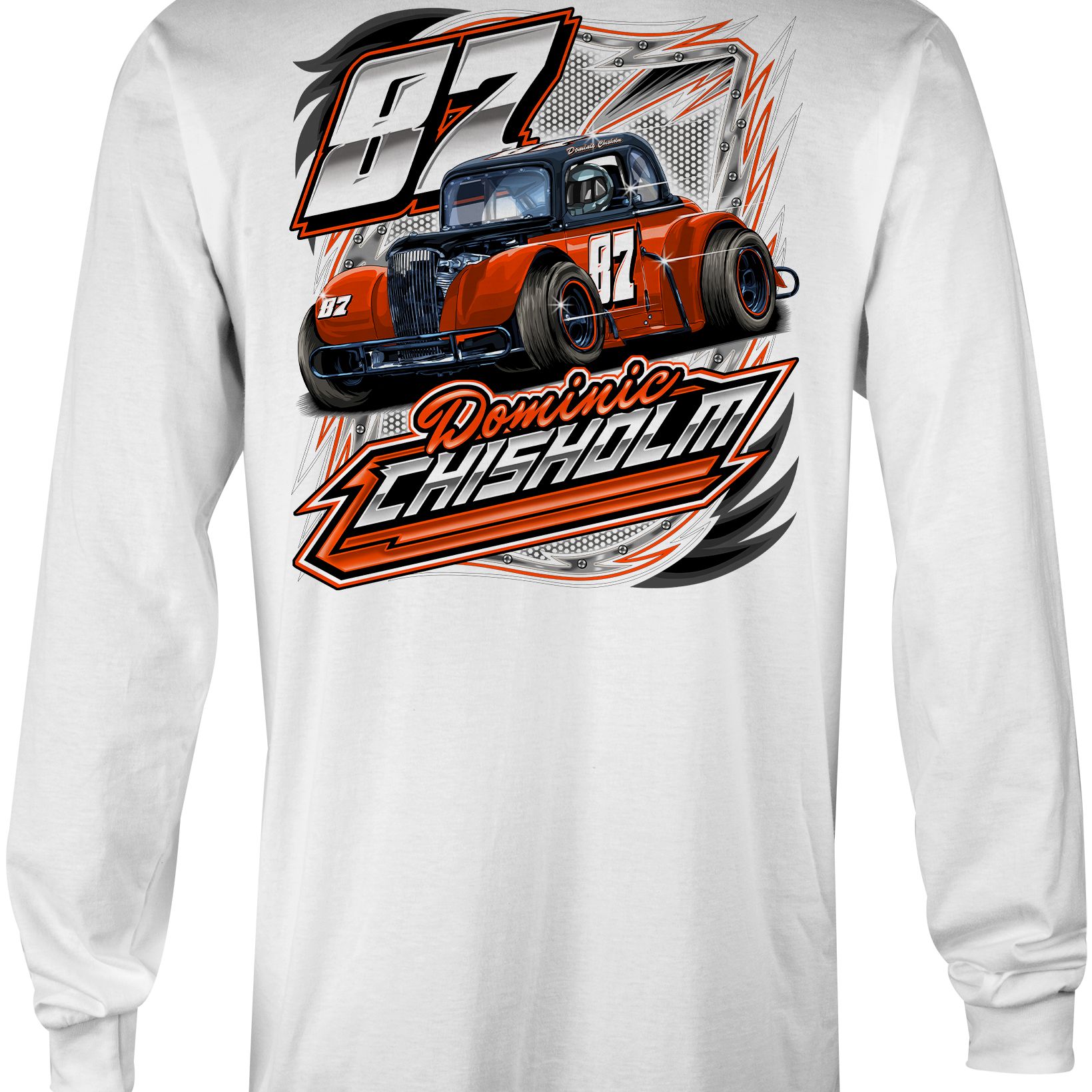 Dominic Chisholm Long Sleeves 2022 Black Acid Apparel