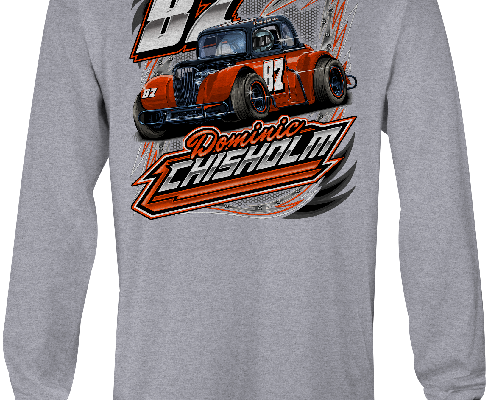 Dominic Chisholm Long Sleeves 2022 Black Acid Apparel