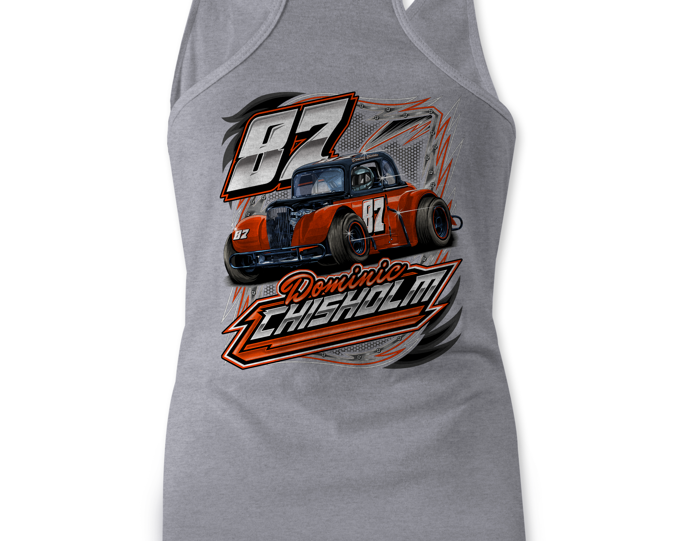 Dominic Chisholm Tank Tops 2022 Black Acid Apparel