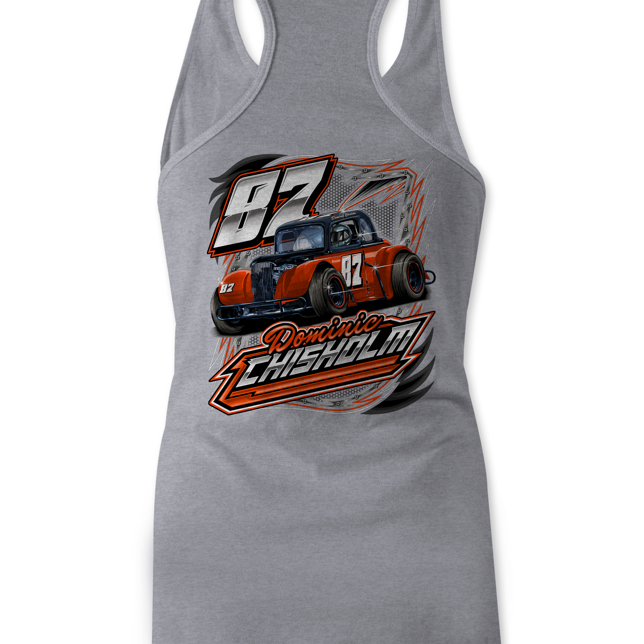 Dominic Chisholm Tank Tops 2022 Black Acid Apparel