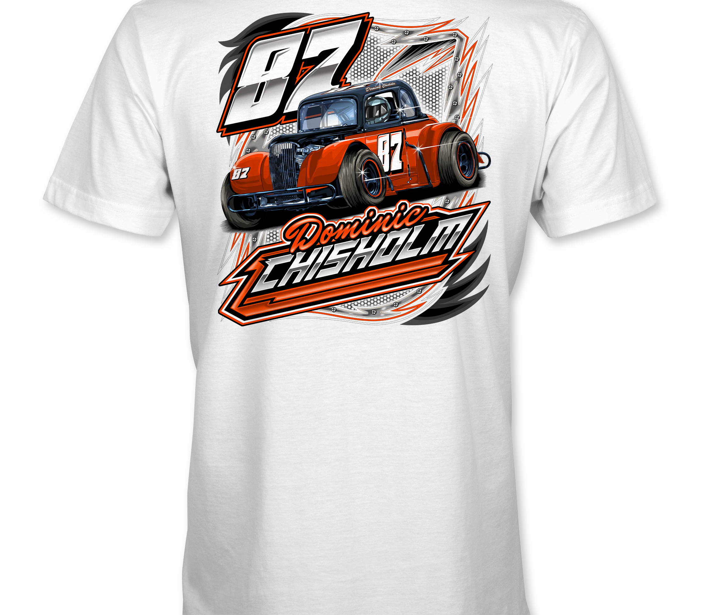 Dominic Chisholm T-Shirts 2022 Black Acid Apparel