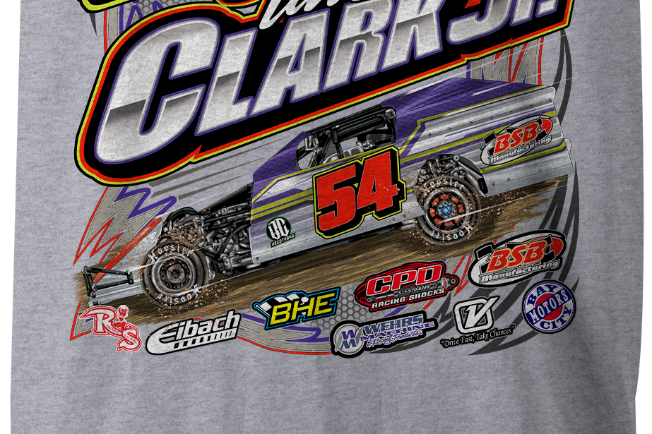 Tim Clark Jr. Tank Tops Black Acid Apparel