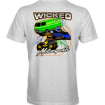 Wicked Motorsports T-Shirts Black Acid Apparel