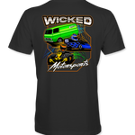 Wicked Motorsports T-Shirts Black Acid Apparel