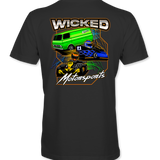 Wicked Motorsports T-Shirts Black Acid Apparel