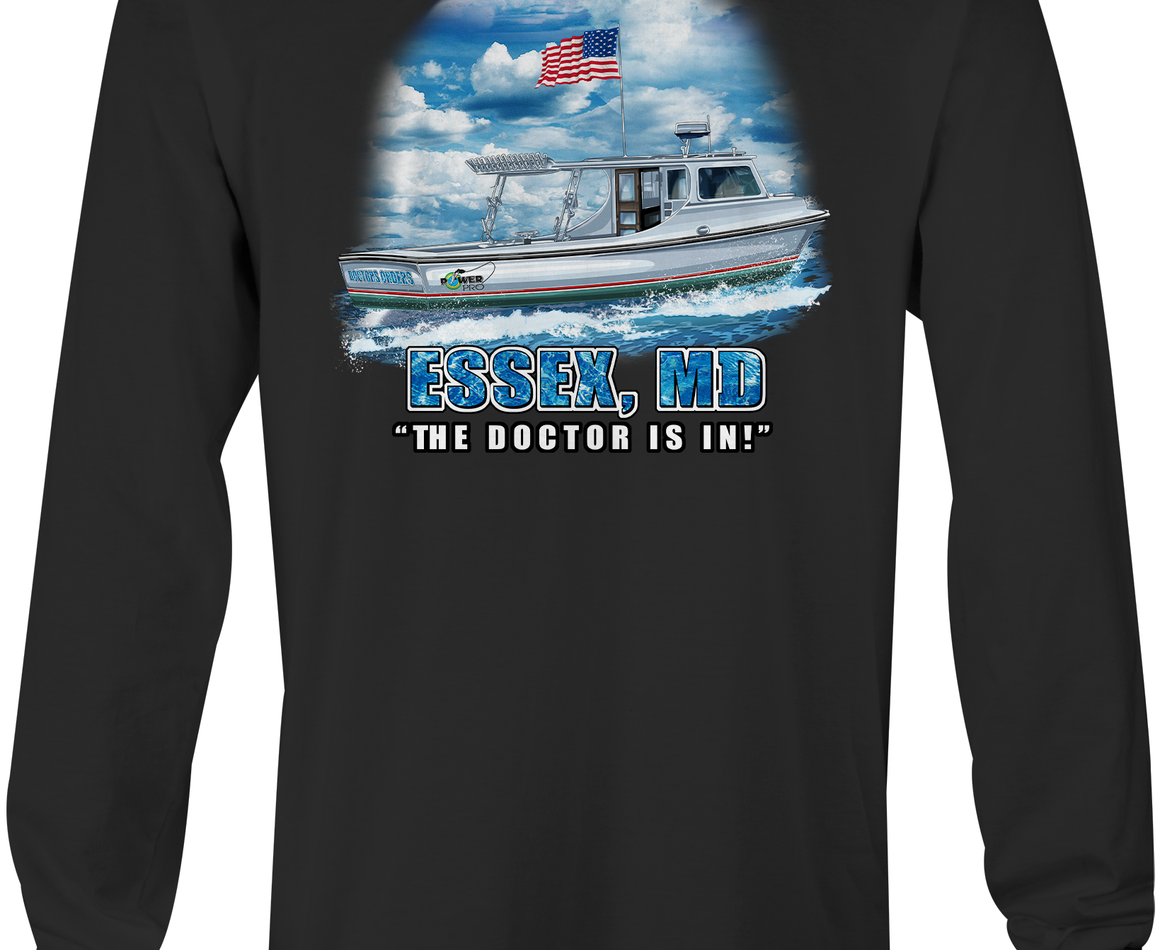 Doctor's Orders Long Sleeves Black Acid Apparel