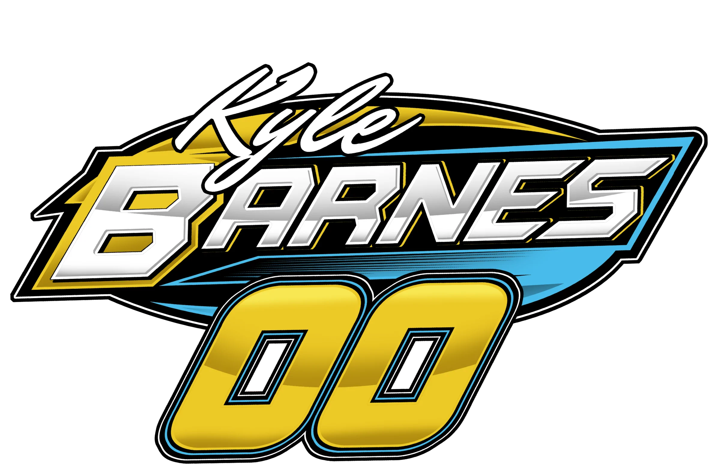 Kyle Barnes Decals Black Acid Apparel