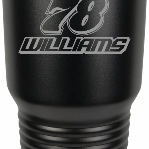 Don Williams Tumblers Black Acid Apparel