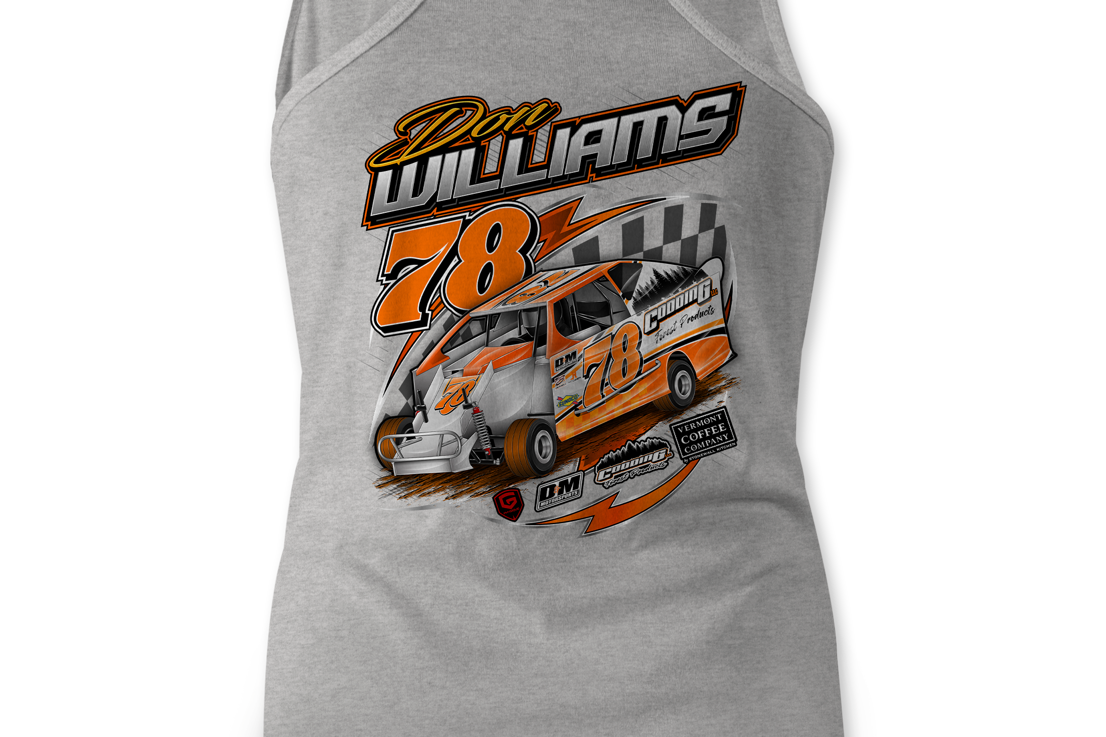 Don Williams Tank Tops Black Acid Apparel