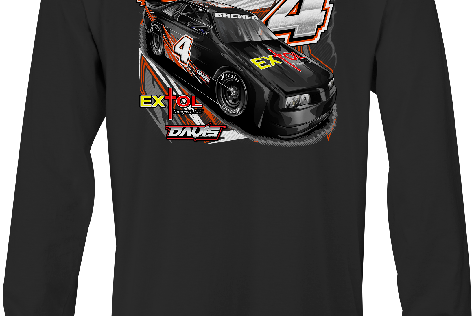 Easton Brewer Long Sleeves Black Acid Apparel