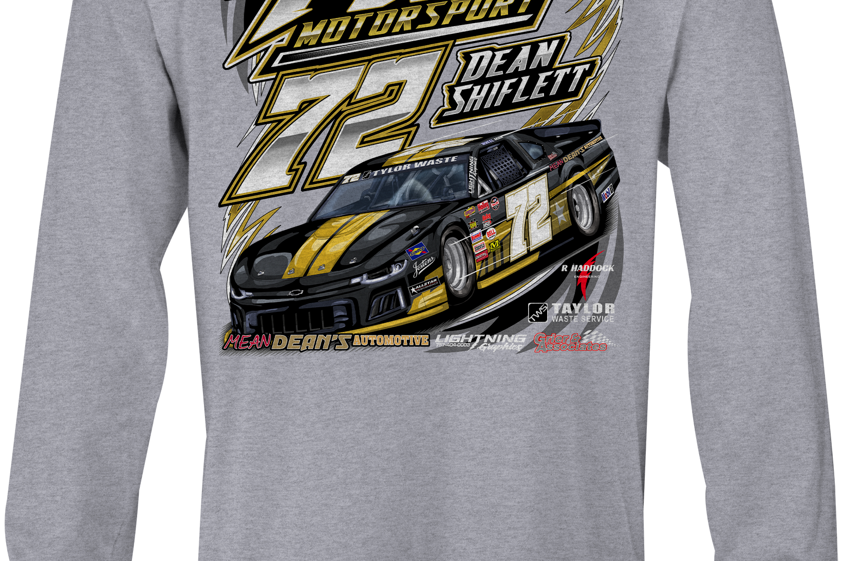 FRT Motorsports 2022 Long Sleeves Black Acid Apparel