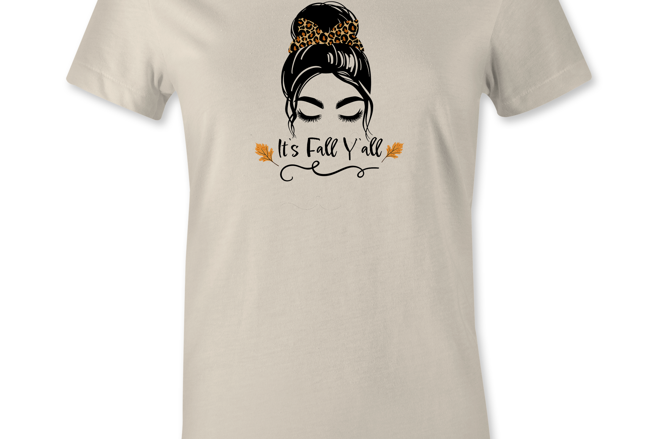 Its Fall Yall Tshirt Black Acid Apparel