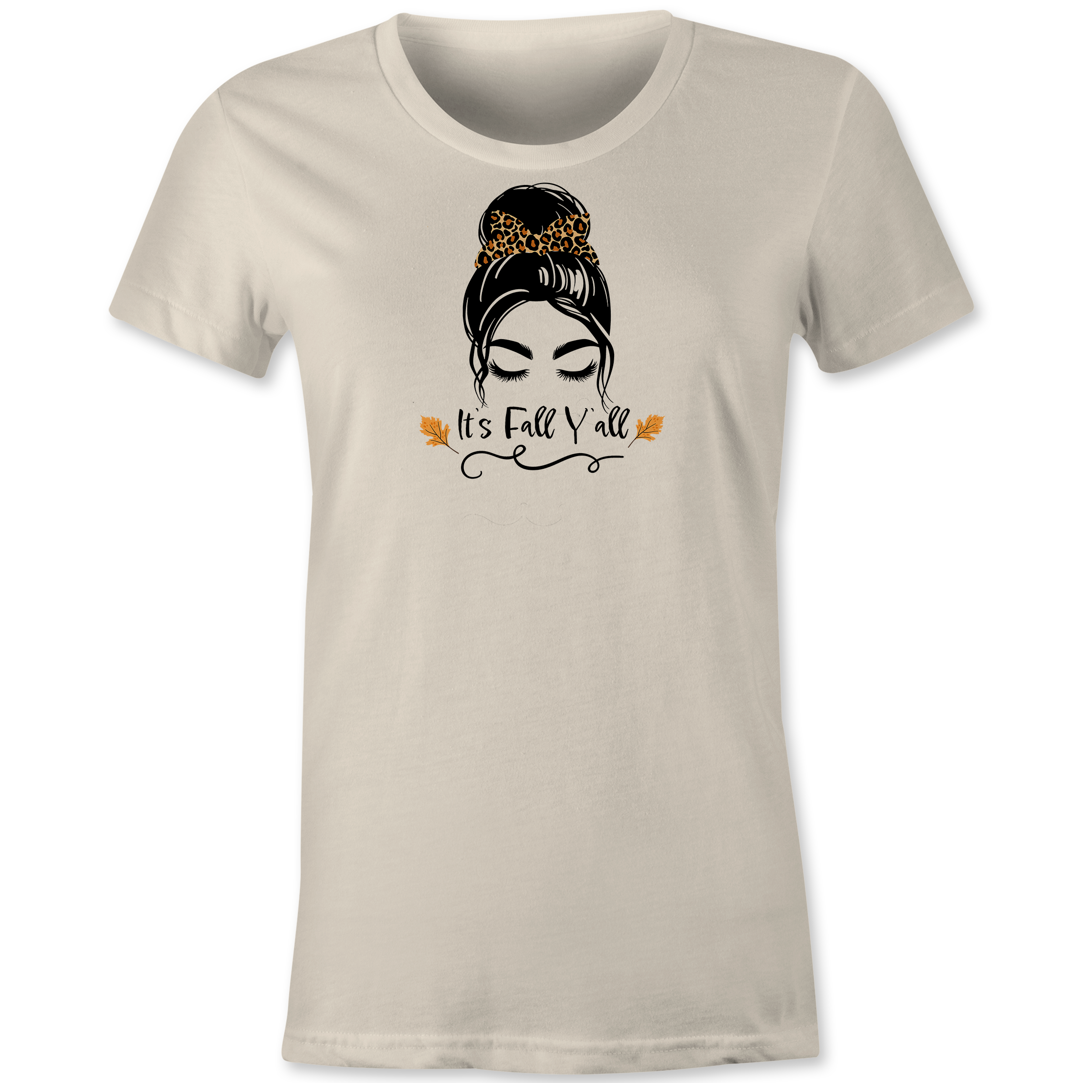 Its Fall Yall Tshirt Black Acid Apparel