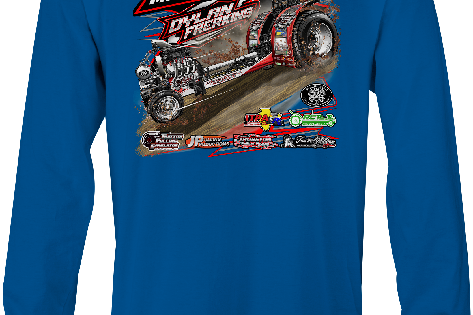 Frerking Motorsports Long Sleeves Black Acid Apparel