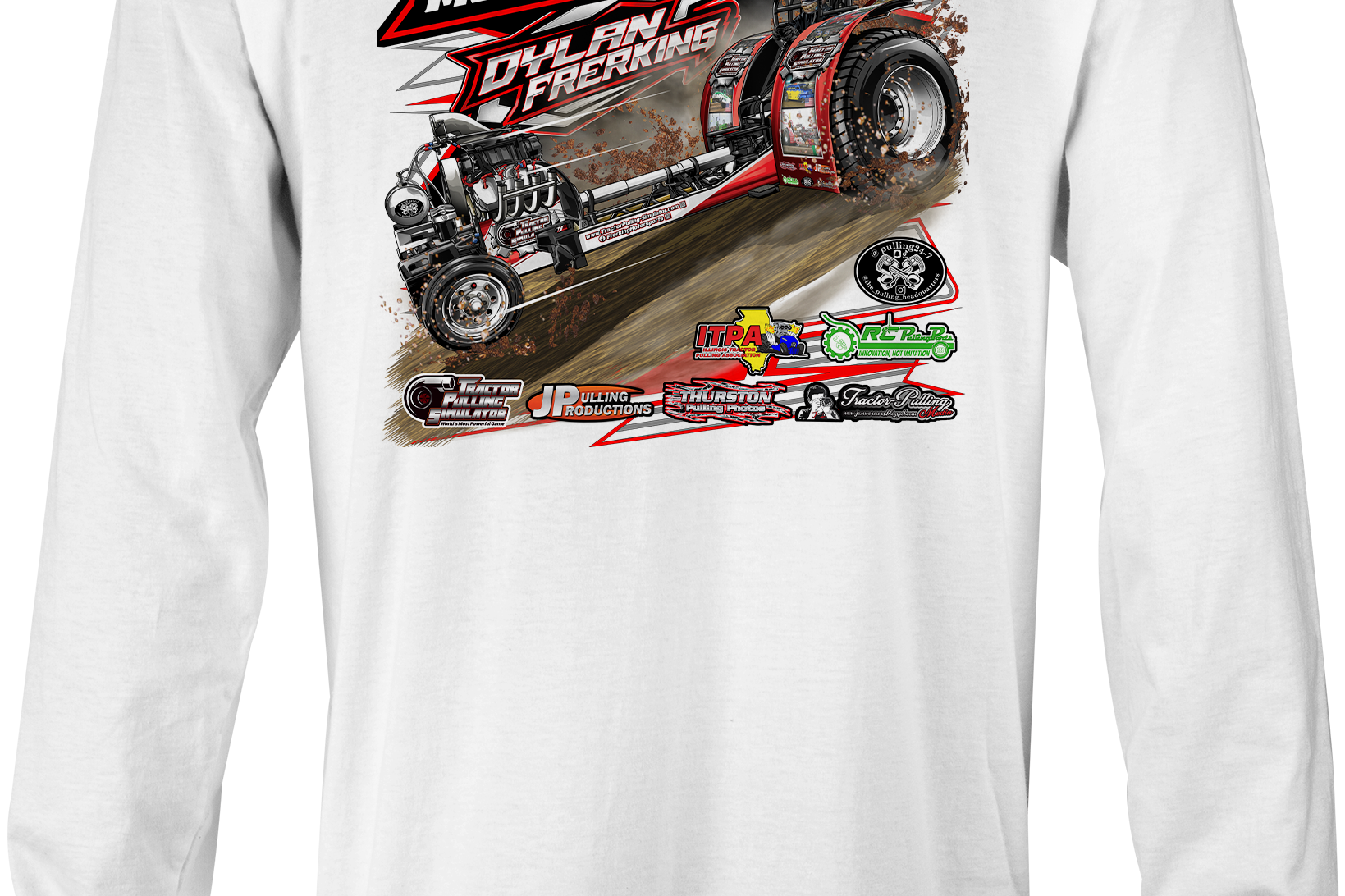 Frerking Motorsports Long Sleeves Black Acid Apparel