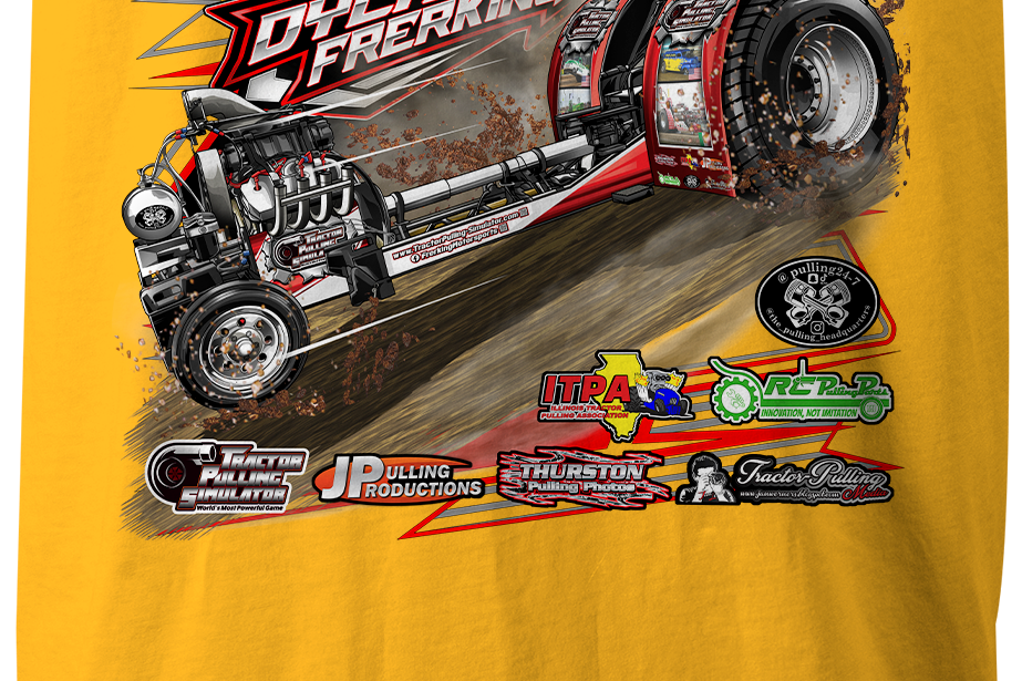 Frerking Motorsports Tank Tops Black Acid Apparel