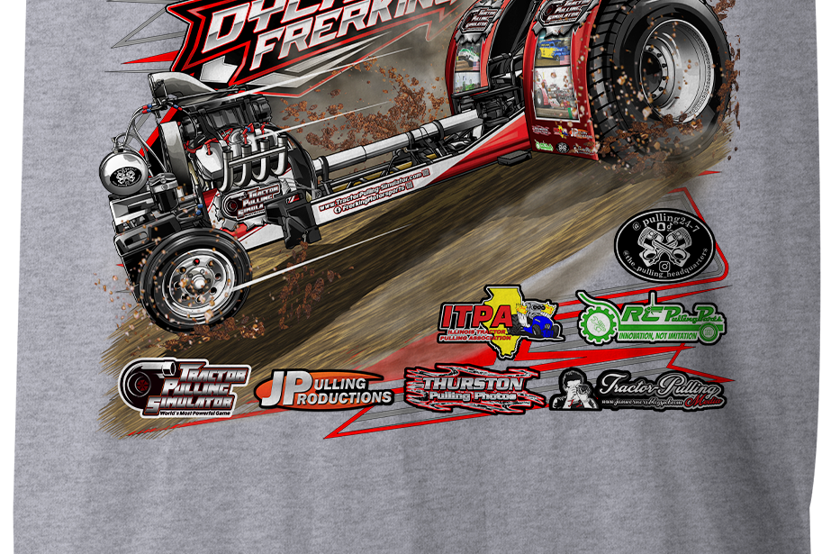 Frerking Motorsports Tank Tops Black Acid Apparel